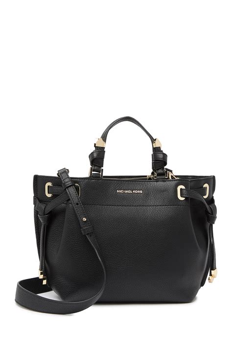 michael kors greta satchel|michael kors manhattan leather satchel.